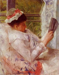 Lesende Frau (auch Bekannt Als Lydia Cassatt) — Mary Stevenson Cassatt