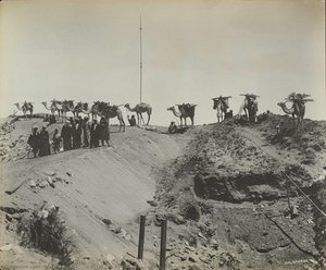 Aswan Dam Under Construction: Camels At Navigation Channel — Georges Méliès