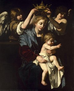Virgin And Child With Angels — Bartolomeo Cavarozzi