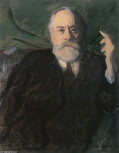 Portrait Of Pál Szinyei Merse — Károly Ferenczy