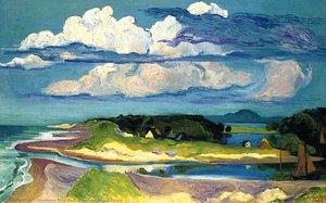 Lupow Estuary — Hermann Max Pechstein