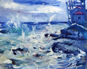 Myrsky Ampelionin Kapellissa — Lovis Corinth