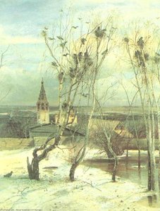 Rooks Come Flying — Alexei Kondratyevich Savrasov