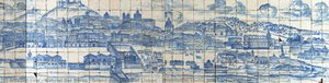 Grand Panorama Of Lisbon - Downtown, Castle And Eastern Zone — Gabriel Del Barco