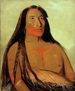 Máh To Tóh Pa, Four Bears, Zweiter Häuptling In Trauer — George Catlin