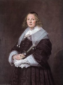 Portrait Of A Standing Woman — Frans Hals I