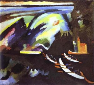 Boat Trip — Wassily Wassilyevich Kandinsky