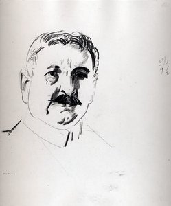 Sketch For ''samuel Knopf'' — George Wesley Bellows