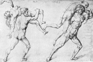 Entführung Einer Frau — Albrecht Dürer