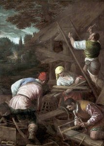 The Sacrifice Of Noah — Jacopo Bassano The Elder