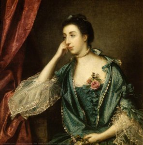Mrs James Fortescue, Geborene Mary Henrietta Hunter — Sir Joshua Reynolds
