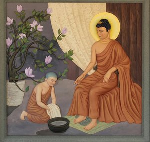 Educating Rahula — 포광산 불타기념관