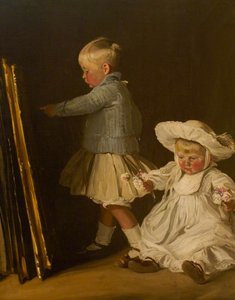 Francis E Christopher Bacon (figli Di Thomas W. Bacon, 1873–1950, Di Ramsden Hall, Essex) — Sir William Nicholson