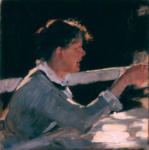 Figure Study, Helene Christensen — Peder Severin Krøyer