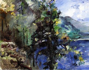 The Walchensee With The Slope Of The Jochberg — Lovis Corinth