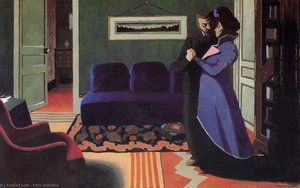 The Visit — Félix Vallotton
