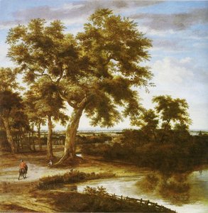 Landscape With A Large Tree — Philips De Koninck