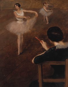 The Ballet Class — Albert Ernest Carrier Belleuse