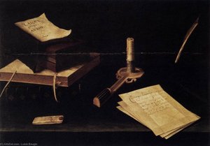 Still-life With Candle — Lubin Baugin