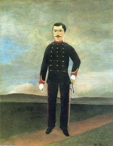 Marshal Des Logis Frumence Biche Of The 35th Artillery — Henri Julien Félix Rousseau (le Douanier)