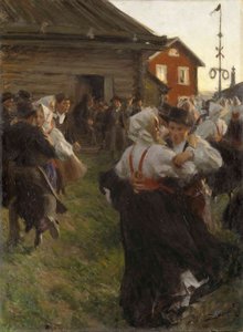 Midsummer Dance Svenska Midsommardans — Anders Leonard Zorn