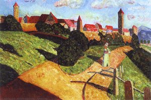 Ciudad Antigua — Wassily Wassilyevich Kandinsky