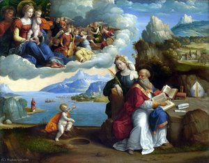 The Vision Of Saint Augustine — Garofalo