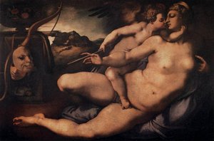 Venus And Cupid — Jacopo Carucci