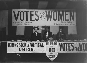 Wspu Exhibition Stand — Christina Livingston Broom