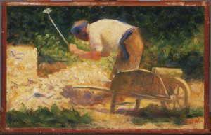 The Stone Breaker — Georges Seurat