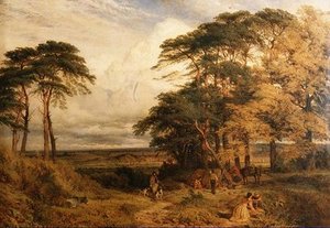 Nottingham From Wilford Hills — Henry Thomas Dawson