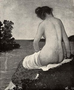 Arethusa, (painting) — Arthur B. Davies