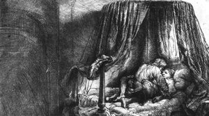 Ledikant — Rembrandt Van Rijn