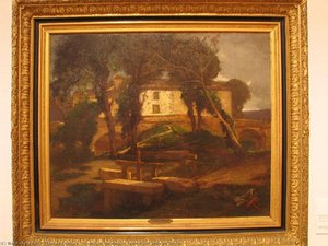L'écluse Du Moulin Saint Rieul Près De Senlis — Thomas Couture