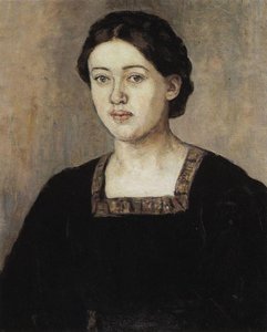 Portrait Of A. A. Dobrinskaya — Vasily Ivanovich Surikov