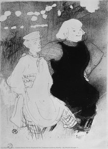 Au Moulin Rouge: L — Comte Henri Marie Raymond De Toulouse-lautrec-monfa