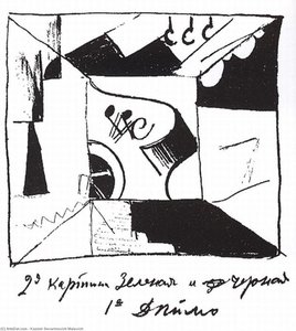 Verde E Nero — Kazimir Malevič