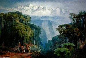 Kangchenjunga From Darjeeling — Edward Lear