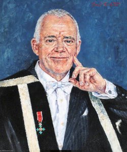 Alfred Cosier Morris (b.1941), Vice Chancellor Of The University Of Wales Lampeter (2003–2008) — David Griffiths