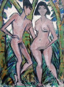 Adam And Eve — Otto Mueller