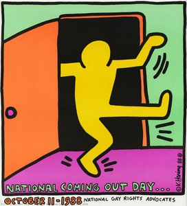 National Coming Out Day Usa — Keith Haring
