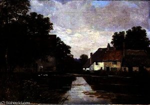Mill On The Cam — Edward Wilkins Waite