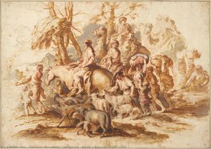 Jacob´s Return, C.1647-1651 — Giovanni Benedetto Castiglione