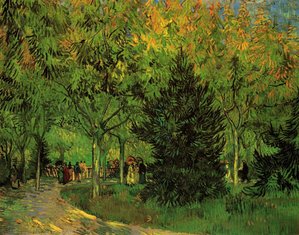 Un Chemin Dans Le Jardin Public D'arles — Vincent Willem Van Gogh