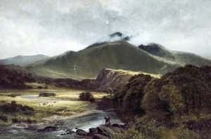 Landscape In The Glaslyn Valley — James Peel
