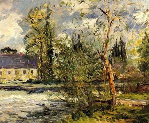 The Ponce Paper Factory On The Edge Of The Sathe Woods — Maxime Emile Louis Maufra