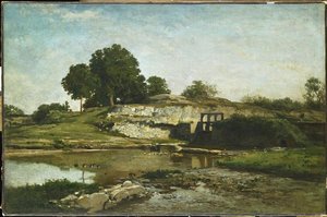 La Vanne D'optevoz — Charles-françois Daubigny