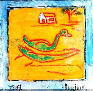 Duckling — David Davidovich Burliuk