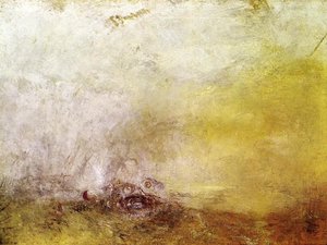 Lever De Soleil Avec Des Monstres Marins — Joseph Mallord William Turner