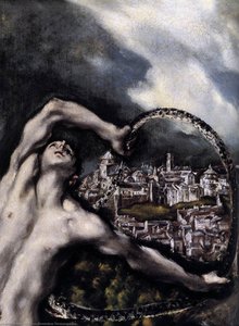 Laocoón (detalle) — El Greco